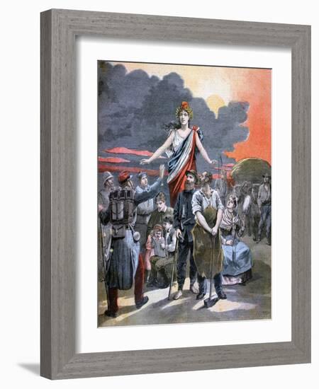 Let Us Speak About Another Thing!, 1893-Henri Meyer-Framed Giclee Print