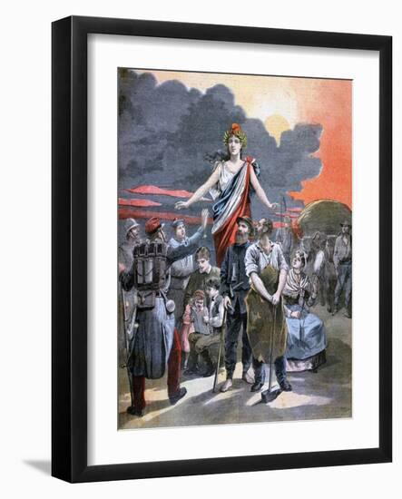 Let Us Speak About Another Thing!, 1893-Henri Meyer-Framed Giclee Print