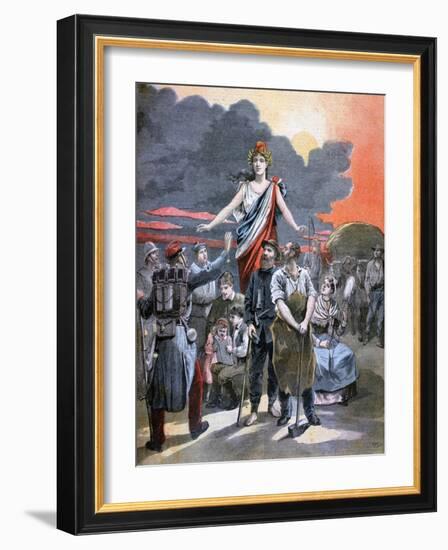 Let Us Speak About Another Thing!, 1893-Henri Meyer-Framed Giclee Print