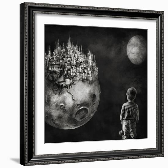 Let Your Dreams Be Bigger Than Your Fears-Yvette Depaepe-Framed Photographic Print