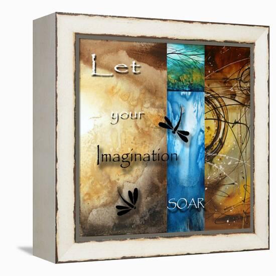 Let Your Imagination Soar-Megan Aroon Duncanson-Framed Stretched Canvas