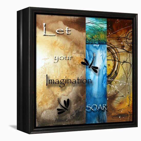 Let Your Imagination Soar-Megan Aroon Duncanson-Framed Stretched Canvas
