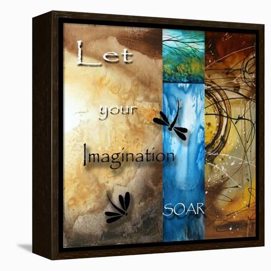 Let Your Imagination Soar-Megan Aroon Duncanson-Framed Stretched Canvas