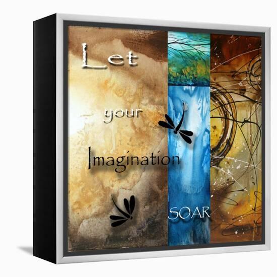Let Your Imagination Soar-Megan Aroon Duncanson-Framed Stretched Canvas
