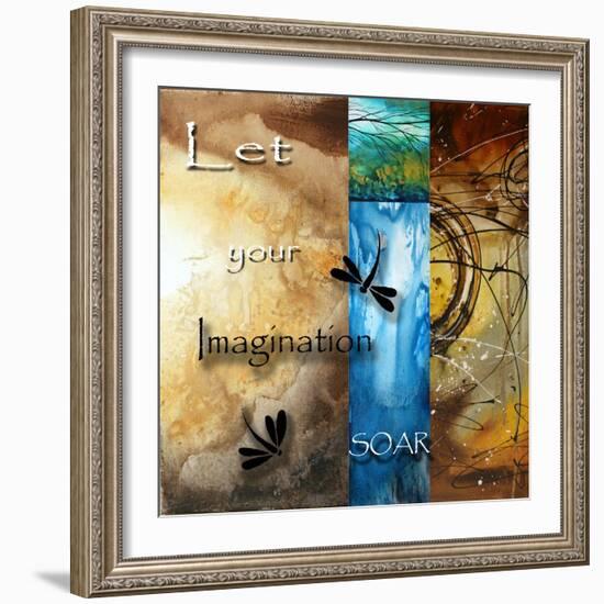 Let Your Imagination Soar-Megan Aroon Duncanson-Framed Art Print