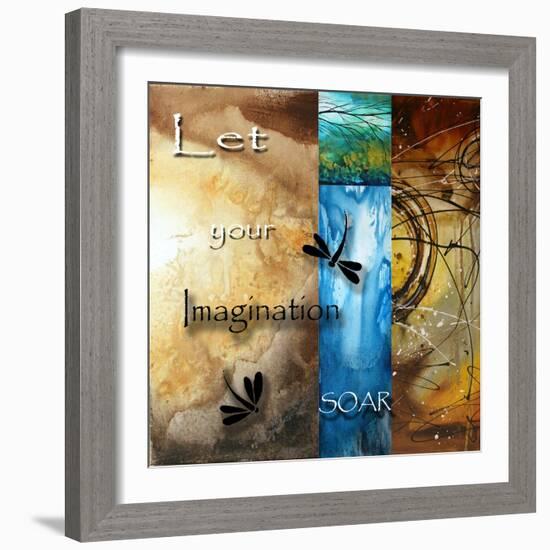 Let Your Imagination Soar-Megan Aroon Duncanson-Framed Art Print