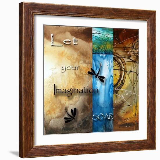 Let Your Imagination Soar-Megan Aroon Duncanson-Framed Art Print