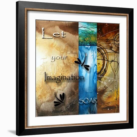 Let Your Imagination Soar-Megan Aroon Duncanson-Framed Art Print