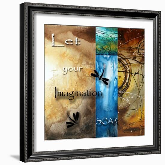 Let Your Imagination Soar-Megan Aroon Duncanson-Framed Art Print