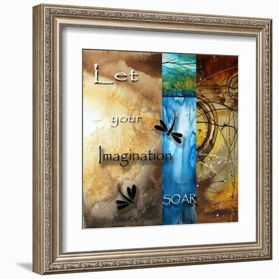 Let Your Imagination Soar-Megan Aroon Duncanson-Framed Art Print