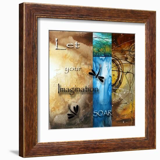 Let Your Imagination Soar-Megan Aroon Duncanson-Framed Art Print