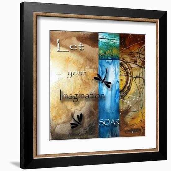 Let Your Imagination Soar-Megan Aroon Duncanson-Framed Art Print