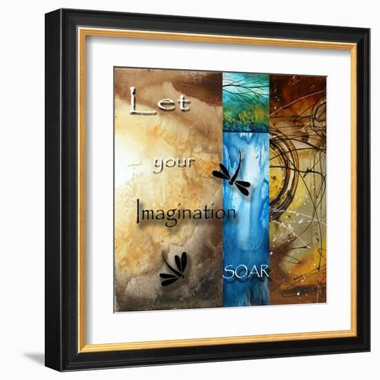 Let Your Imagination Soar-Megan Aroon Duncanson-Framed Art Print