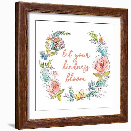 Let your Kindness Bloom-Patricia Pinto-Framed Premium Giclee Print