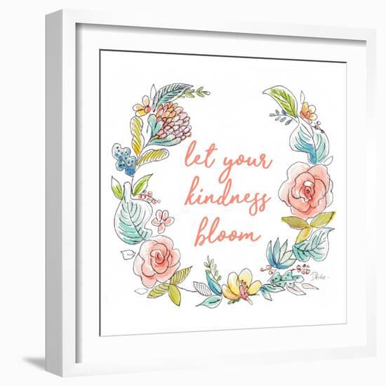 Let your Kindness Bloom-Patricia Pinto-Framed Premium Giclee Print