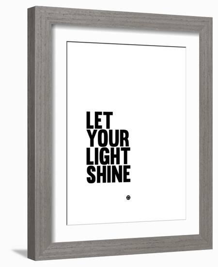 Let Your Lite Shine 1-NaxArt-Framed Art Print