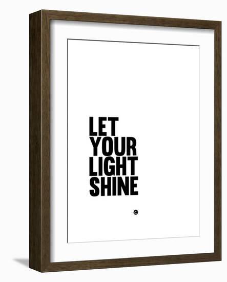 Let Your Lite Shine 1-NaxArt-Framed Art Print