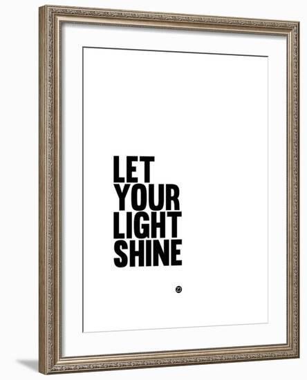 Let Your Lite Shine 1-NaxArt-Framed Art Print