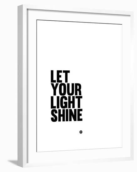 Let Your Lite Shine 1-NaxArt-Framed Art Print