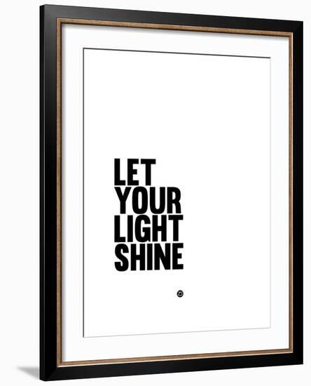 Let Your Lite Shine 1-NaxArt-Framed Art Print