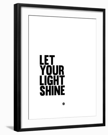 Let Your Lite Shine 1-NaxArt-Framed Art Print