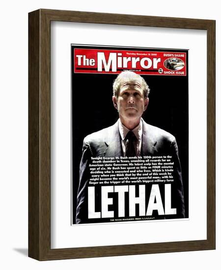 Lethal-null-Framed Photographic Print