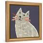 Letitia With Her Red Whiskers, 2018-Sarah Battle-Framed Premier Image Canvas