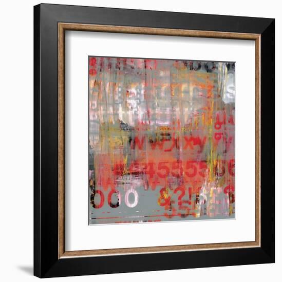 Letra Art XII-Sven Pfrommer-Framed Giclee Print