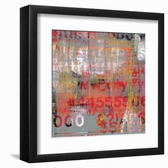 Letra Art XII-Sven Pfrommer-Framed Giclee Print