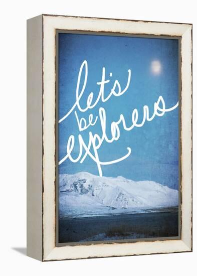 Lets be Explorers-Kimberly Glover-Framed Premier Image Canvas
