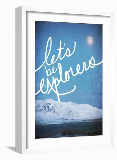 Lets be Explorers-Kimberly Glover-Framed Giclee Print