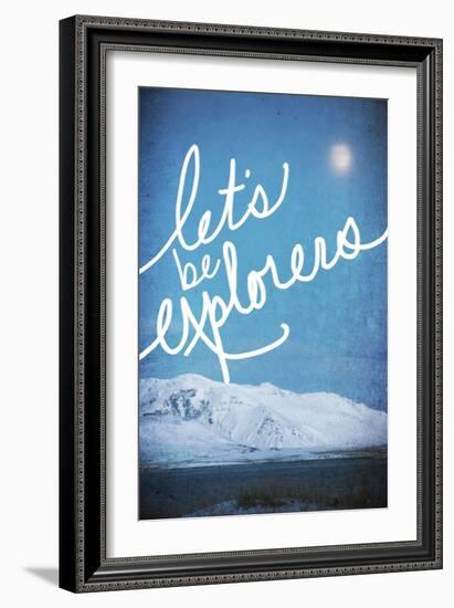 Lets be Explorers-Kimberly Glover-Framed Giclee Print