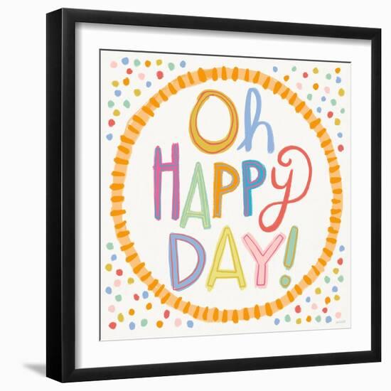 Lets Celebrate XI-Anne Tavoletti-Framed Art Print