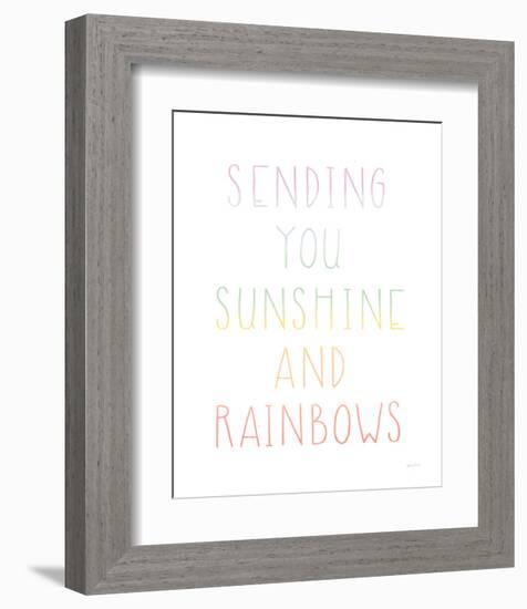 Lets Chase Rainbows VI-Jenaya Jackson-Framed Art Print