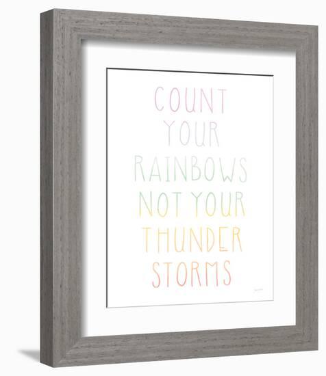 Lets Chase Rainbows VII-Jenaya Jackson-Framed Art Print