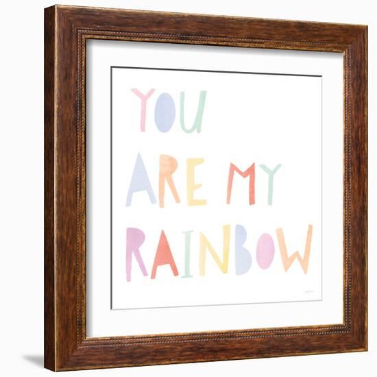 Lets Chase Rainbows X-Jenaya Jackson-Framed Art Print