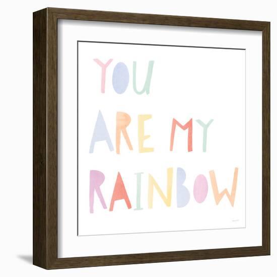 Lets Chase Rainbows X-Jenaya Jackson-Framed Art Print