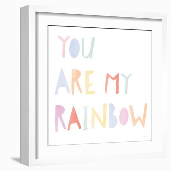 Lets Chase Rainbows X-Jenaya Jackson-Framed Art Print