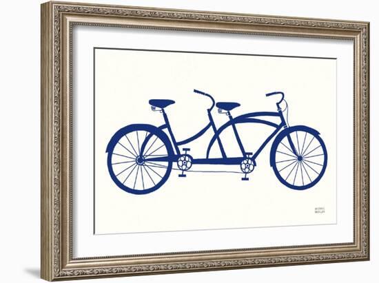 Lets Cruise Bicycle-Michael Mullan-Framed Art Print