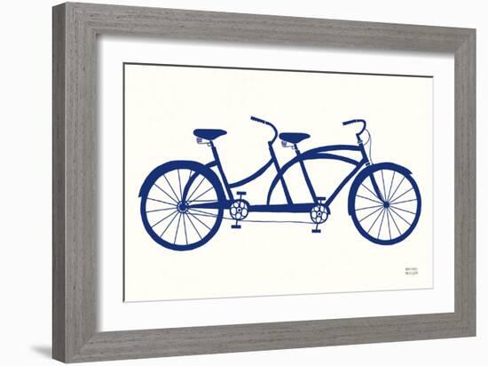 Lets Cruise Bicycle-Michael Mullan-Framed Art Print