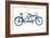 Lets Cruise Bicycle-Michael Mullan-Framed Art Print