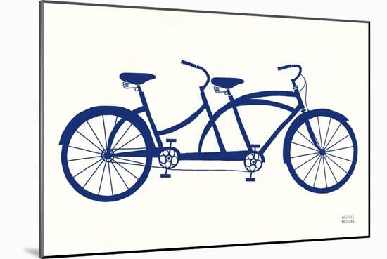 Lets Cruise Bicycle-Michael Mullan-Mounted Art Print