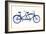 Lets Cruise Bicycle-Michael Mullan-Framed Art Print