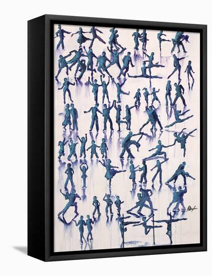 Lets Dance Everyday-Farrell Douglass-Framed Premier Image Canvas