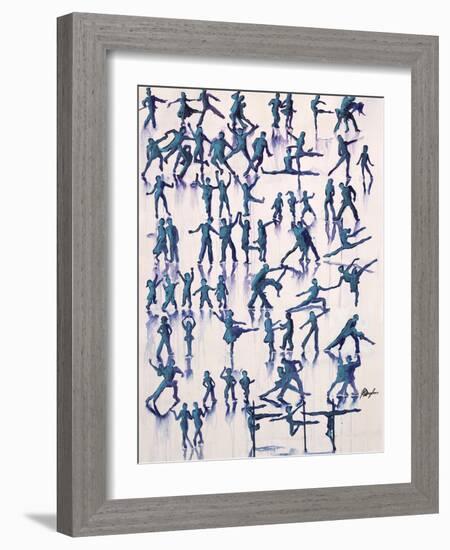 Lets Dance Everyday-Farrell Douglass-Framed Giclee Print