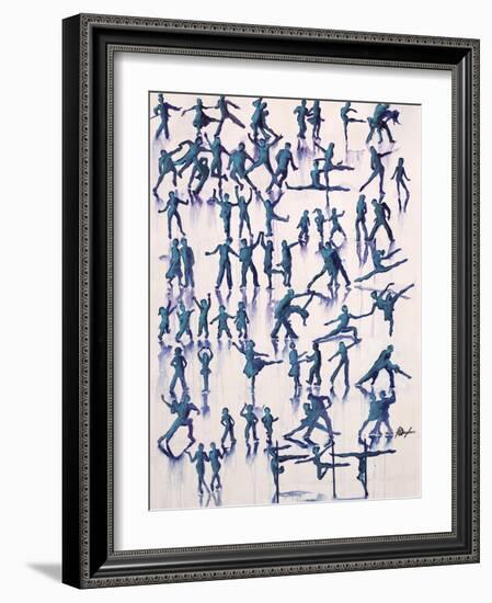 Lets Dance Everyday-Farrell Douglass-Framed Giclee Print