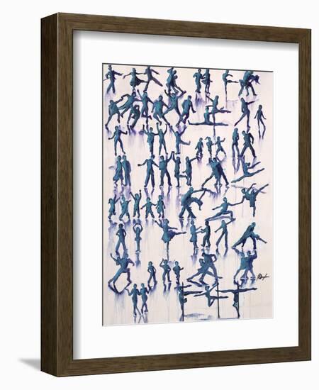 Lets Dance Everyday-Farrell Douglass-Framed Giclee Print