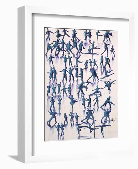Lets Dance Everyday-Farrell Douglass-Framed Giclee Print