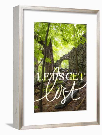 Lets Get Lost-Kimberly Glover-Framed Premium Giclee Print