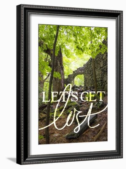 Lets Get Lost-Kimberly Glover-Framed Premium Giclee Print